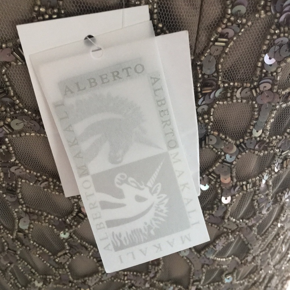 Alberto Makali Long Gown Cover Beading - Picture 8 of 10